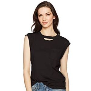 n:Philanthropy Serge Pocket Black Tank Top